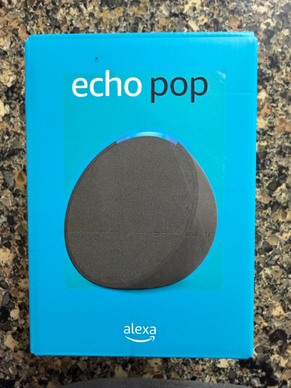 Amazon Echo Pop Black Portable Smart Speaker